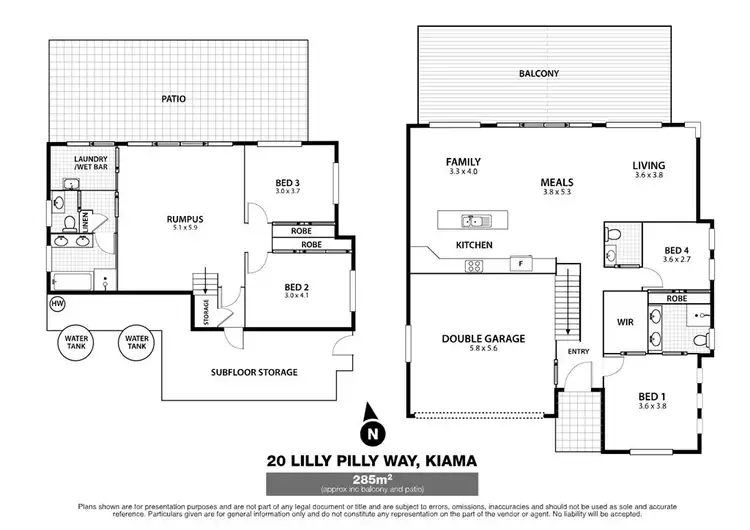 Floorplan of Homely house listing, 20 Lilly Pilly Way, Kiama NSW 2533