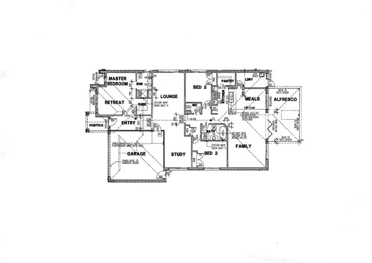 Floorplan of Homely house listing, 8 Mermaid Grove, Lyndhurst VIC 3975
