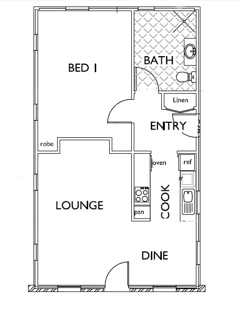 Floorplan of Homely house listing, 158 New West Road, Port Lincoln SA 5606