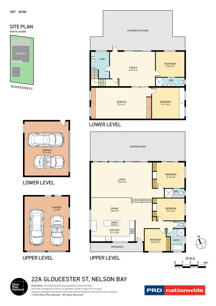 Floorplan of Homely house listing, 22a Gloucester Street, Nelson Bay NSW 2315