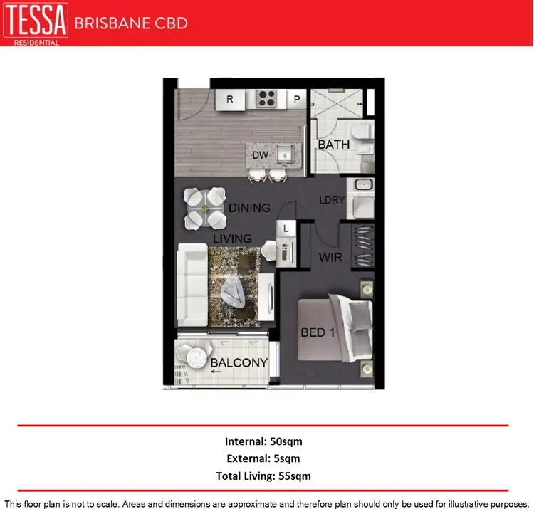 Floorplan of Homely apartment listing, 4/13 Railway Terrace, Milton QLD 4064