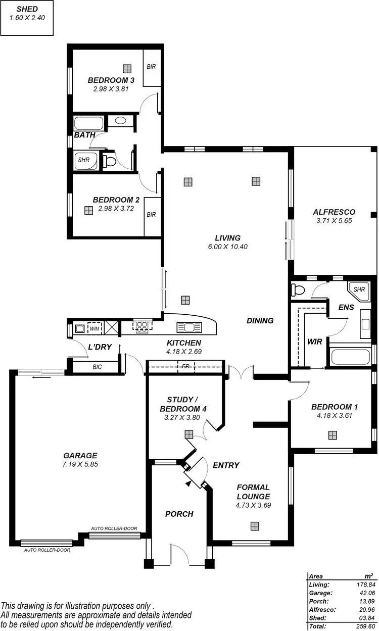 Floorplan of Homely house listing, 7 Creekview Drive, Mawson Lakes SA 5095
