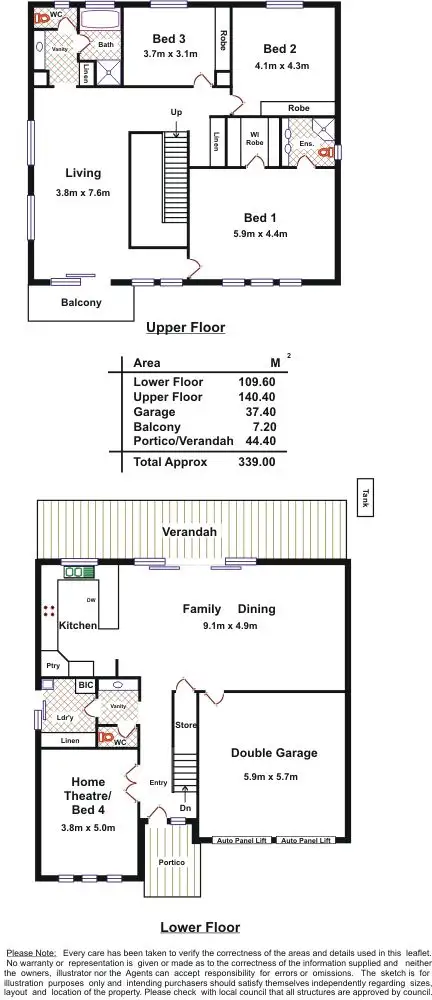Floorplan of Homely house listing, 59 Franklin Avenue, Mawson Lakes SA 5095