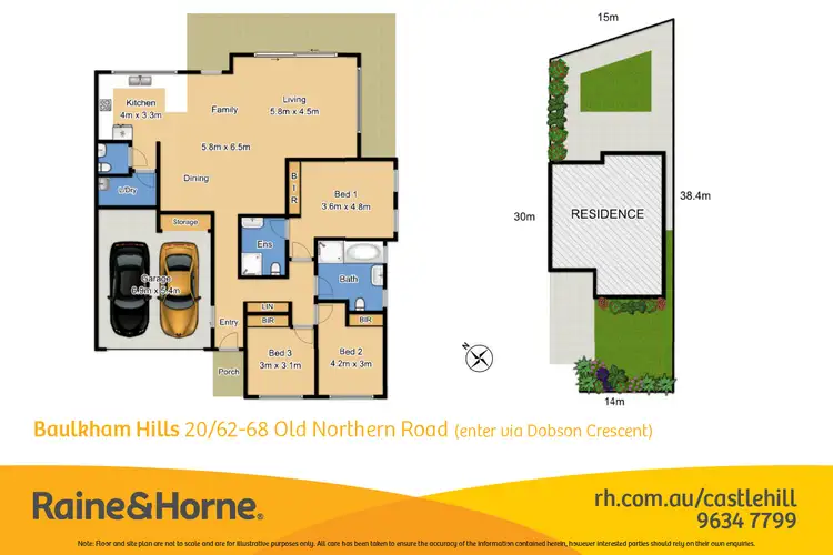 Floorplan of Homely house listing, 20/62-68 Old Northern Road, Baulkham Hills NSW 2153