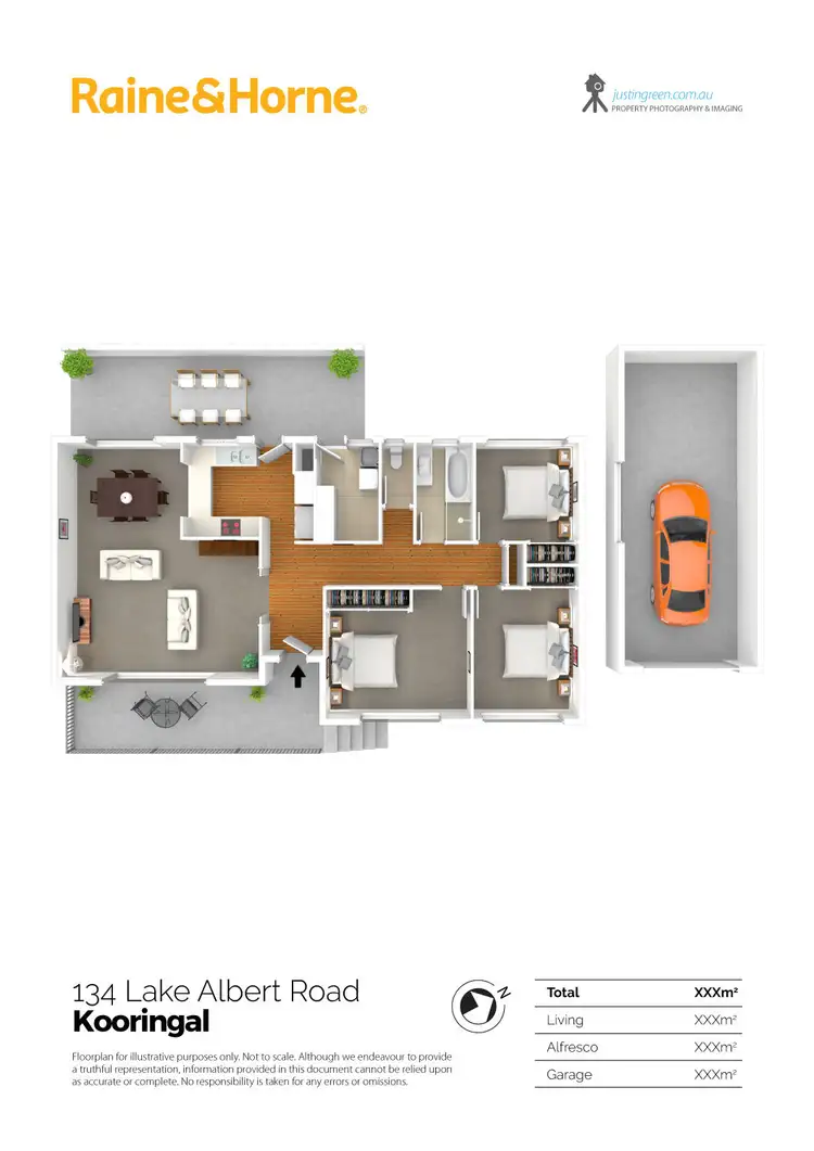 Floorplan of Homely house listing, 134 Lake Albert Road, Kooringal NSW 2650