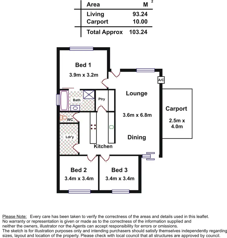 Floorplan of Homely house listing, 4 Power Court, Mount Barker SA 5251