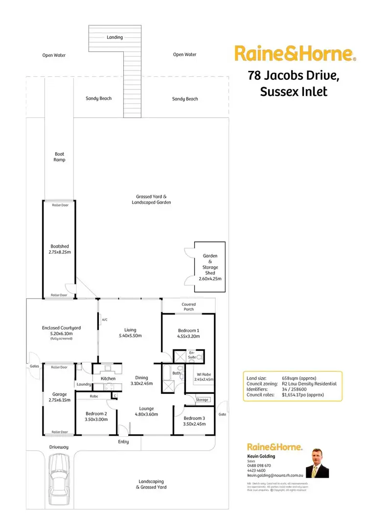 Floorplan of Homely house listing, 78 Jacobs Drive, Sussex Inlet NSW 2540