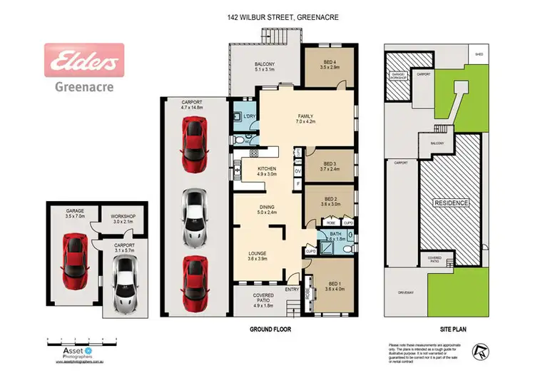 Floorplan of Homely house listing, 142 Wilbur Street, Greenacre NSW 2190