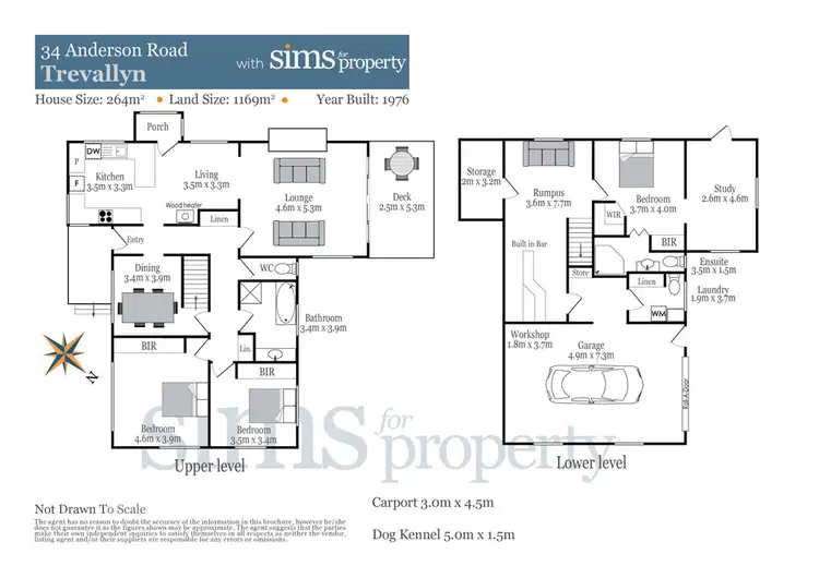 Floorplan of Homely house listing, 34 Anderson Road, Trevallyn TAS 7250