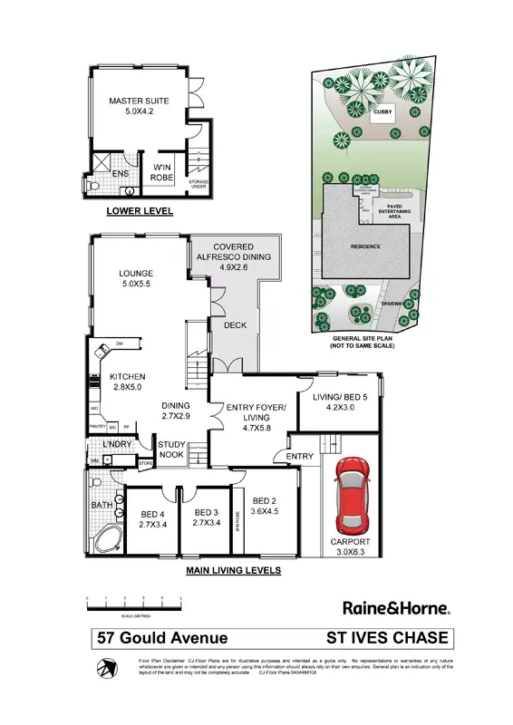 Floorplan of Homely house listing, 57 Gould Ave, St Ives NSW 2075