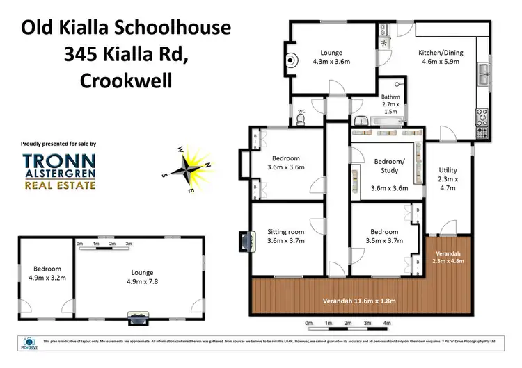 Floorplan of Homely house listing, 345 Kialla Rd, Crookwell NSW 2583