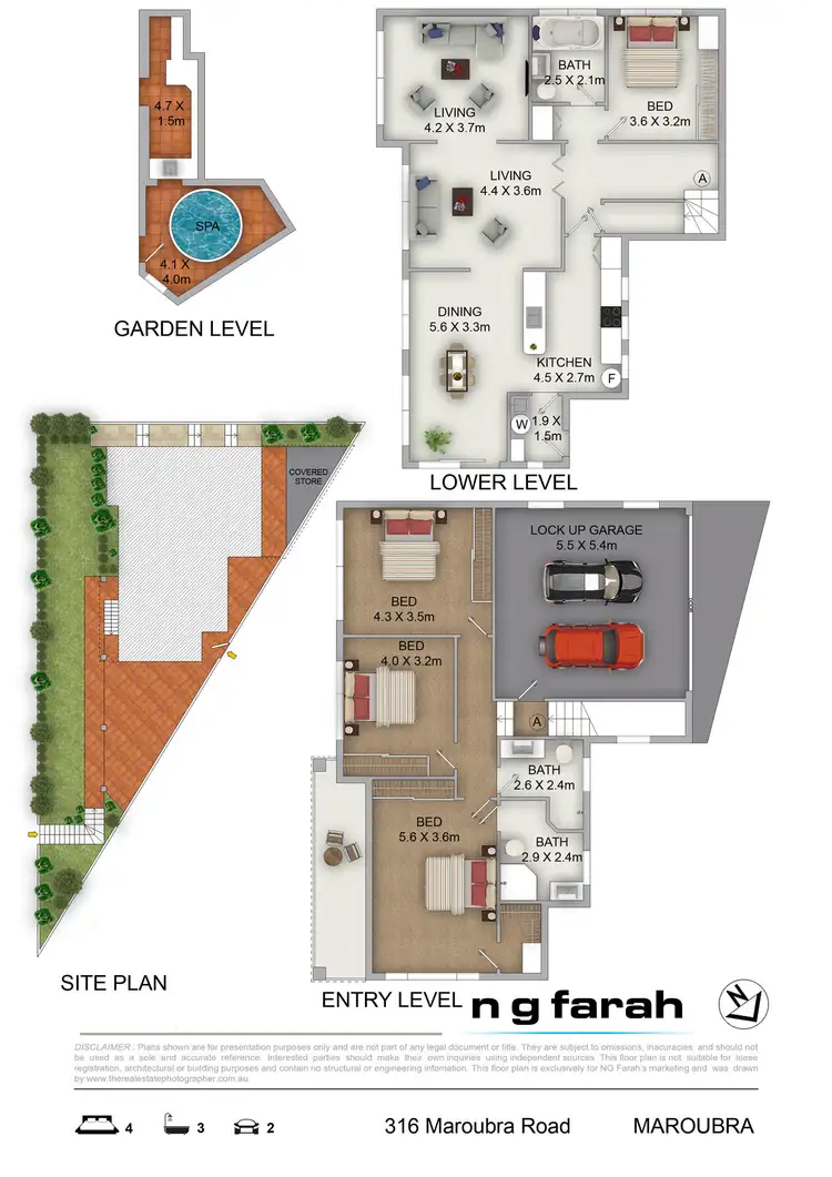 Floorplan of Homely house listing, 316 Maroubra Road, Maroubra NSW 2035