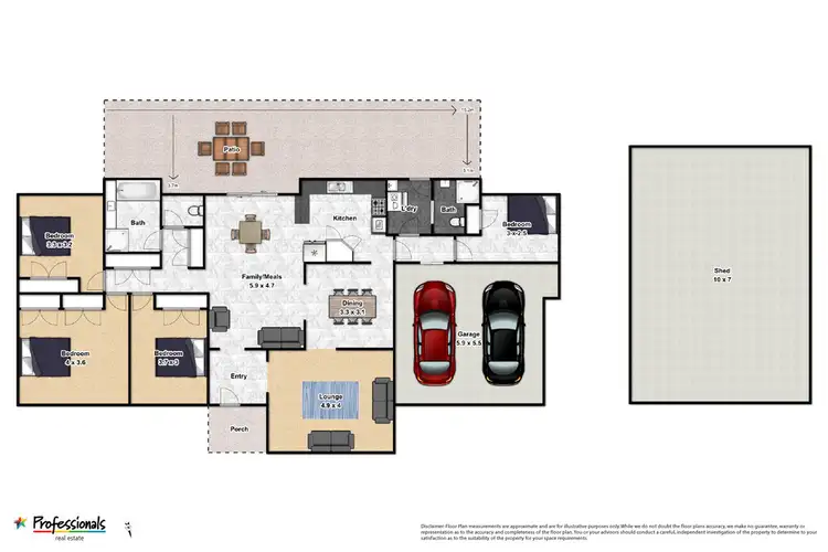 Floorplan of Homely house listing, 37 Catherine St, Birkdale QLD 4159