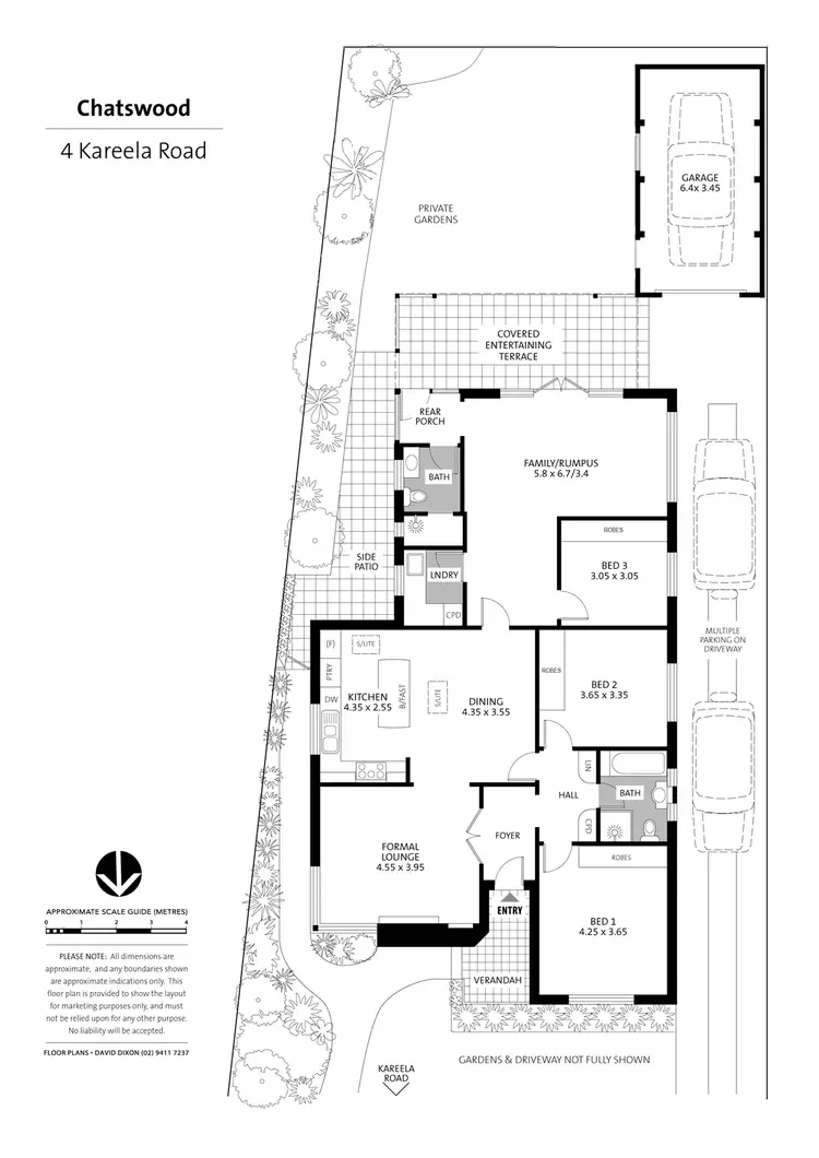 Floorplan of Homely house listing, 4 Kareela Road, Chatswood NSW 2067