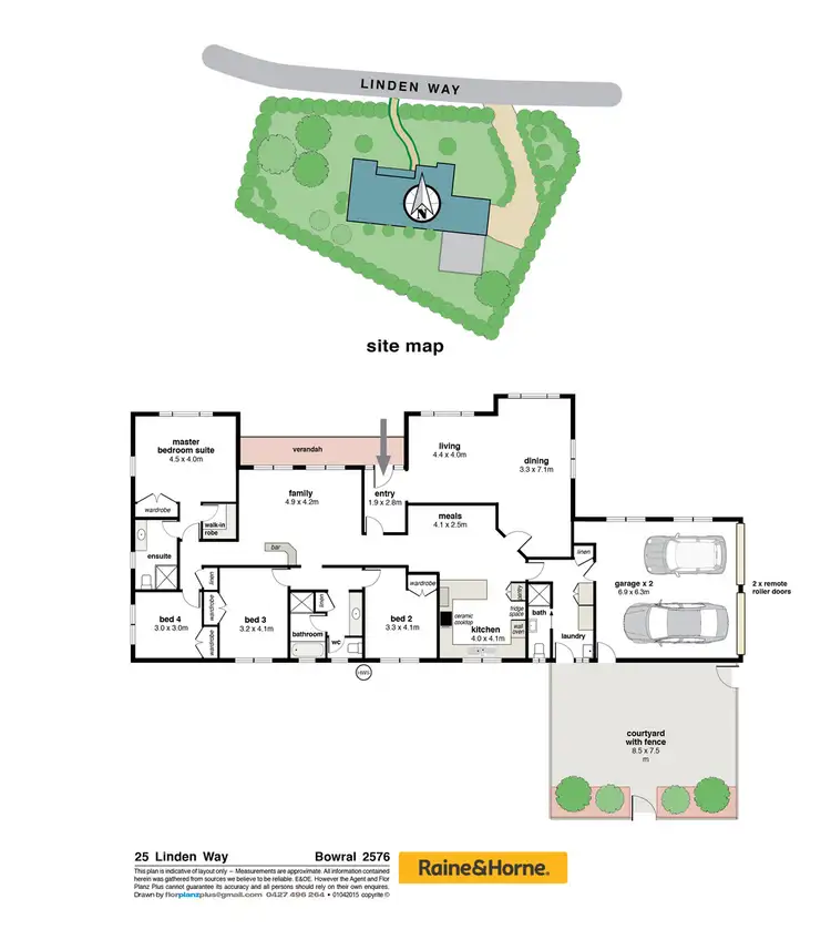 Floorplan of Homely house listing, 25 Linden Way, Bowral NSW 2576