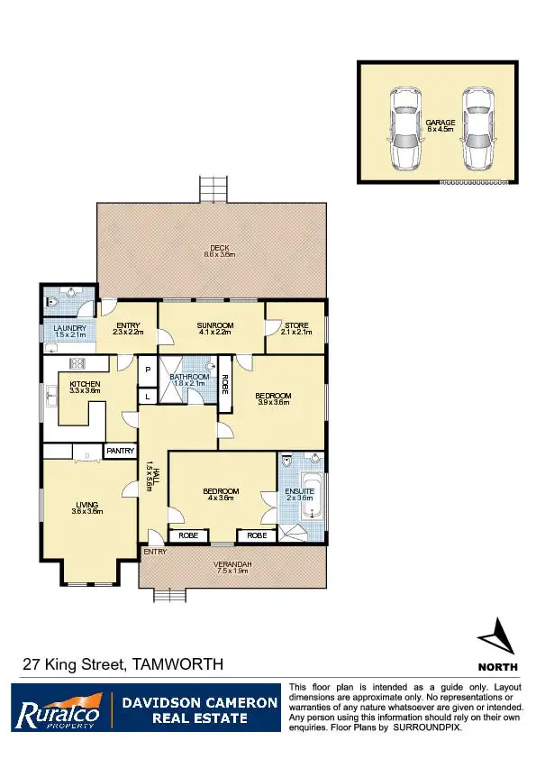 Floorplan of Homely house listing, 27 King Street, Tamworth NSW 2340