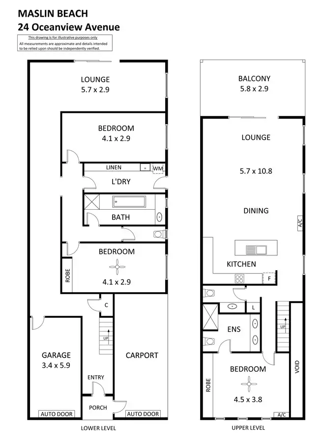 Floorplan of Homely house listing, 24 Oceanview Avenue, Maslin Beach SA 5170