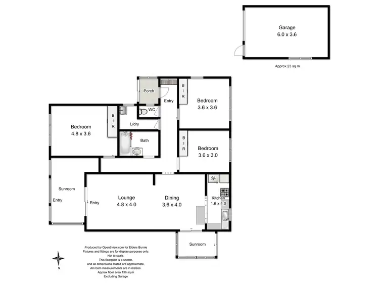 Floorplan of Homely house listing, 158 Ridgley Highway, Romaine TAS 7320