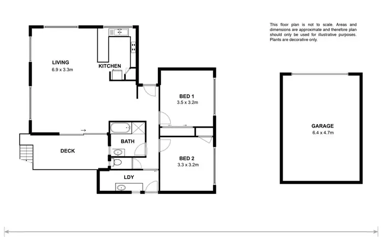 Floorplan of Homely house listing, 2/4a Sharron Drive, Granton TAS 7030