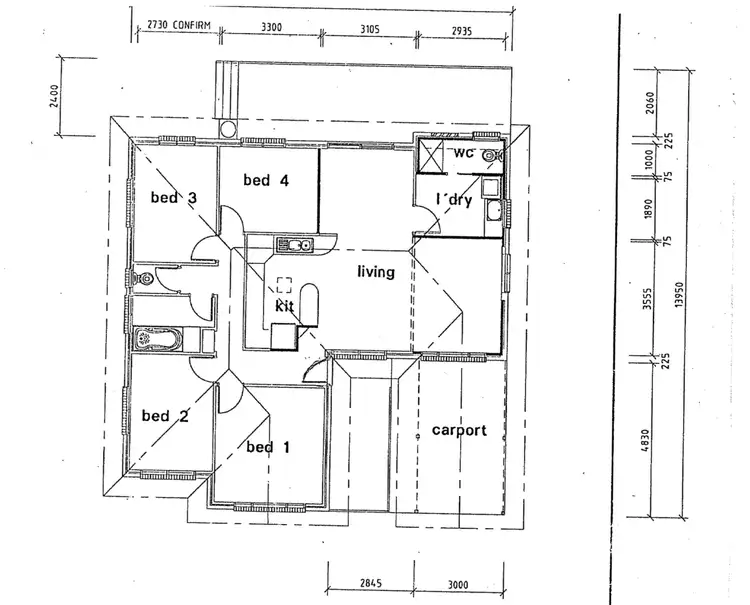 Floorplan of Homely house listing, 66 Hoey Street, Kearneys Spring QLD 4350
