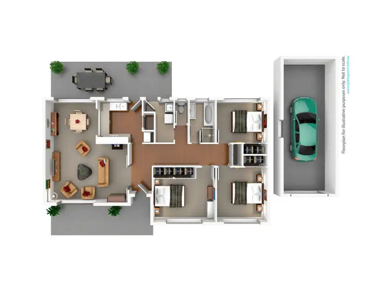Floorplan of Homely house listing, 134 Lake Albert Road, Kooringal NSW 2650