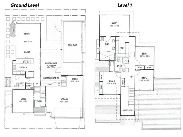 Floorplan of Homely house listing, 41 Dicky Beach Cl, Dicky Beach QLD 4551