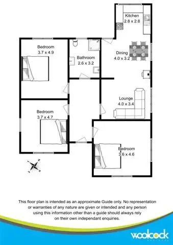 Floorplan of Homely house listing, 5 Esperey Street, Mowbray TAS 7248
