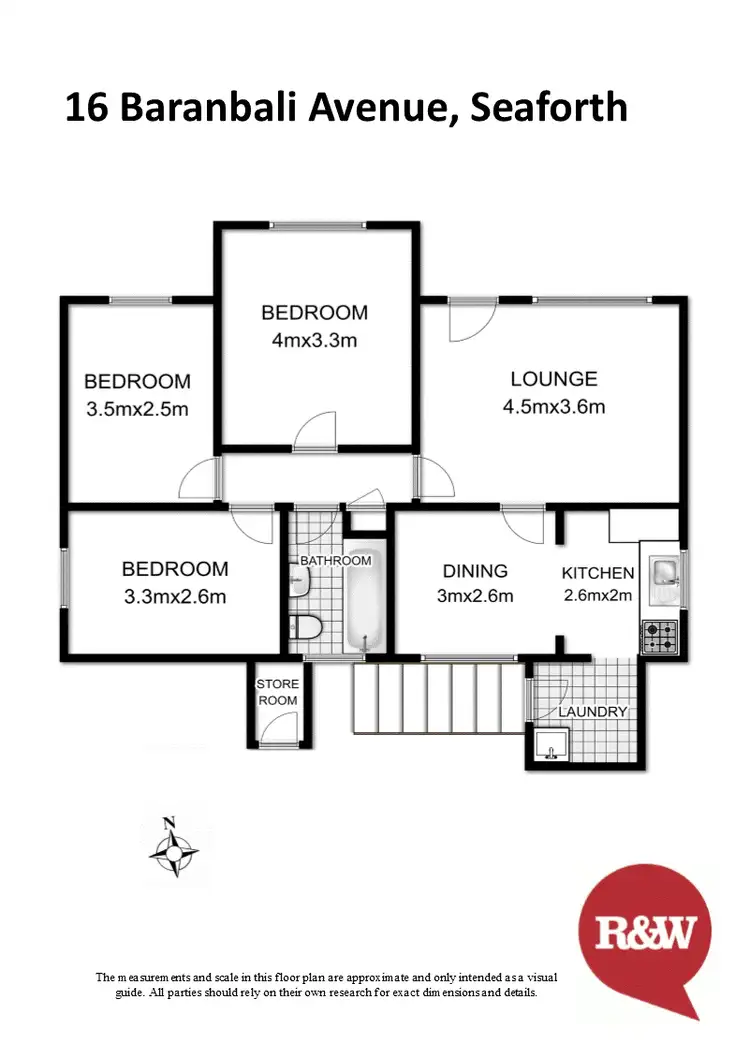Floorplan of Homely house listing, 16 Baranbali St, Seaforth NSW 2092