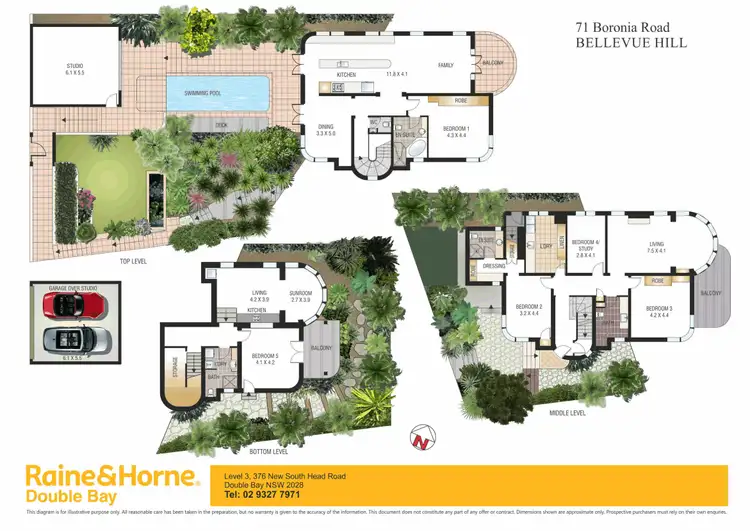 Floorplan of Homely house listing, 71 Boronia Road, Bellevue Hill NSW 2023