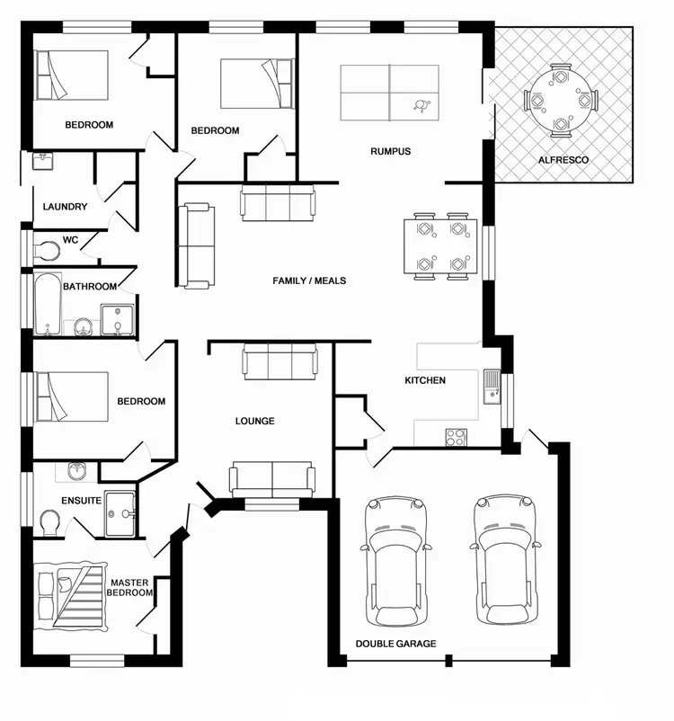 Floorplan of Homely house listing, 46 Regents Circuit, Forest Lake QLD 4078