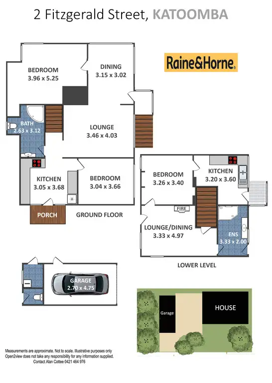 Floorplan of Homely house listing, 2 Fitzgerald Street, Katoomba NSW 2780