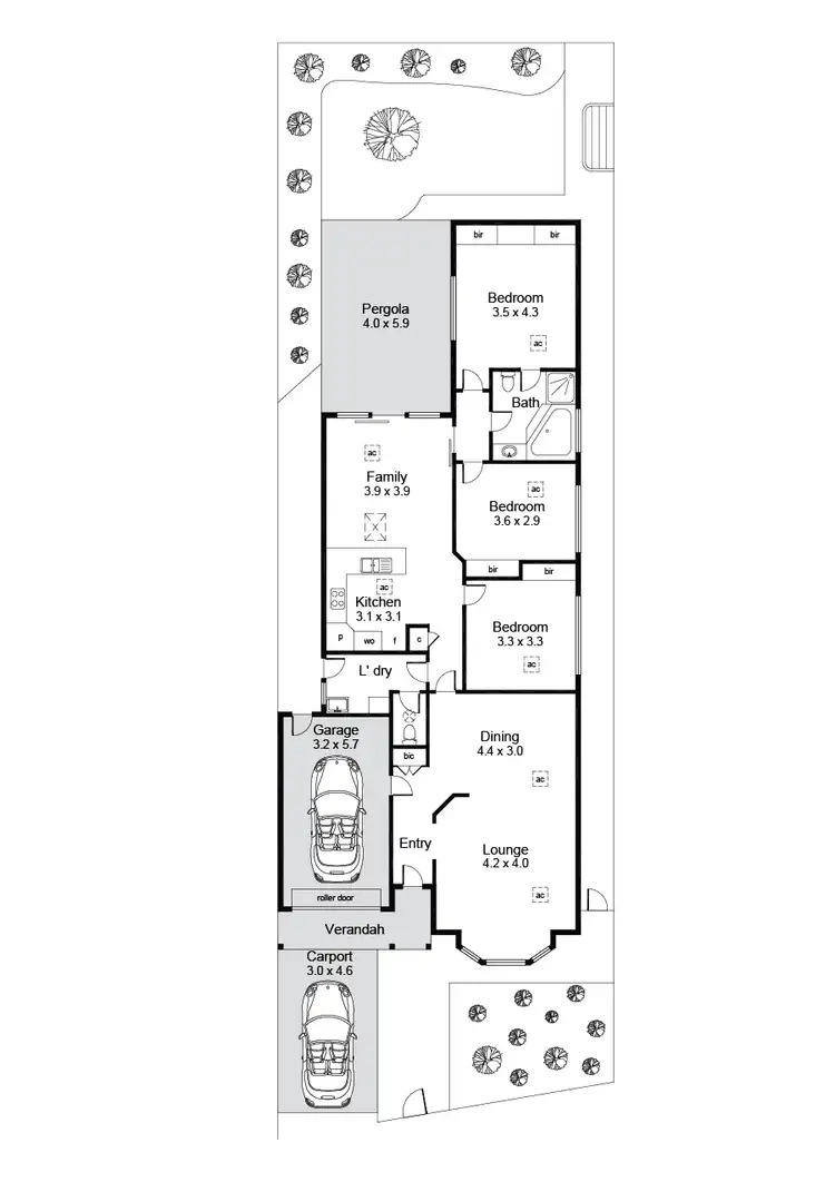 Floorplan of Homely house listing, 1 Miller Place, Unley SA 5061