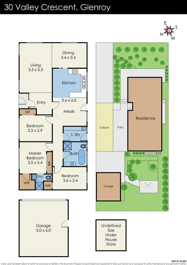 Floorplan of Homely house listing, 30 Valley Crescent, Glenroy VIC 3046