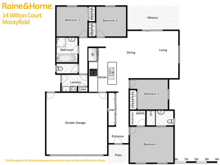 Floorplan of Homely house listing, 14 Wilton Court, Morayfield QLD 4506