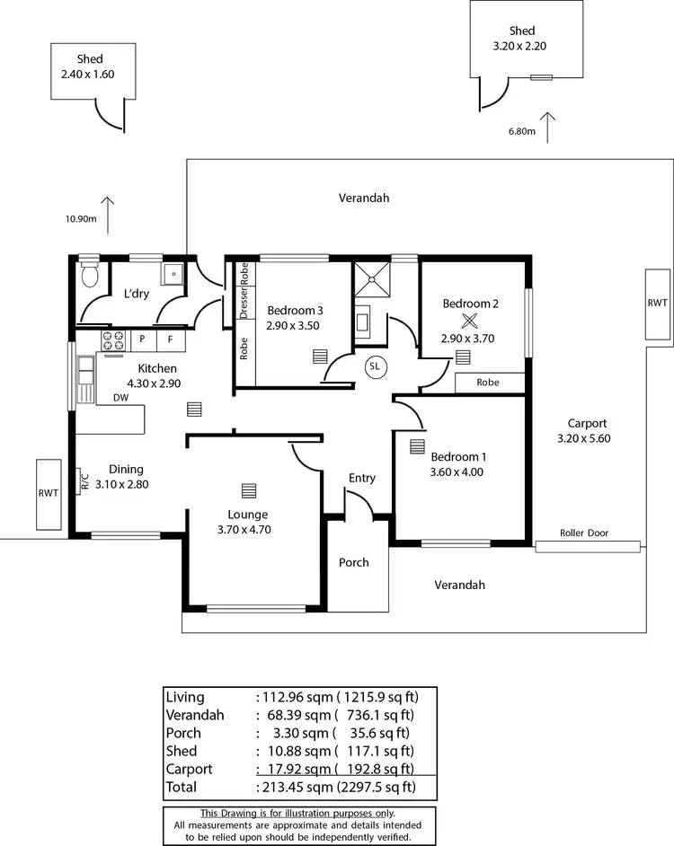 Floorplan of Homely house listing, 47 Smith Road, Salisbury East SA 5109