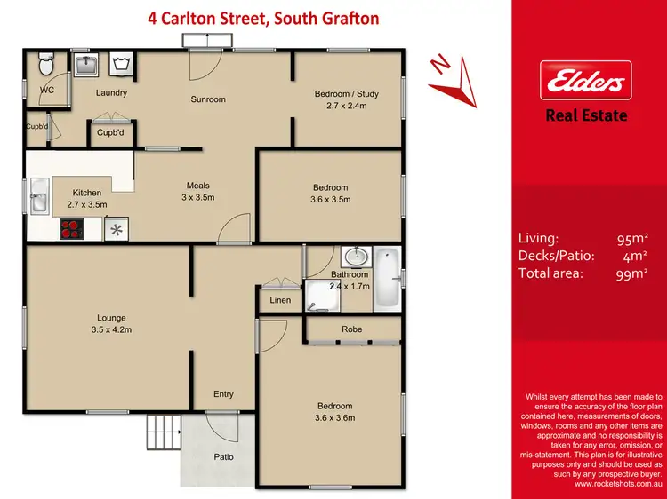 Floorplan of Homely house listing, 4 Carlton Street, South Grafton NSW 2460