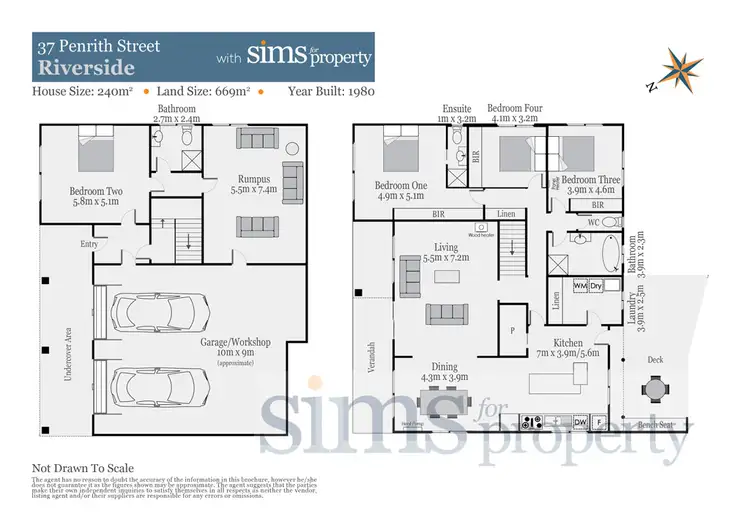 Floorplan of Homely house listing, 37 Penrith Street, Riverside TAS 7250