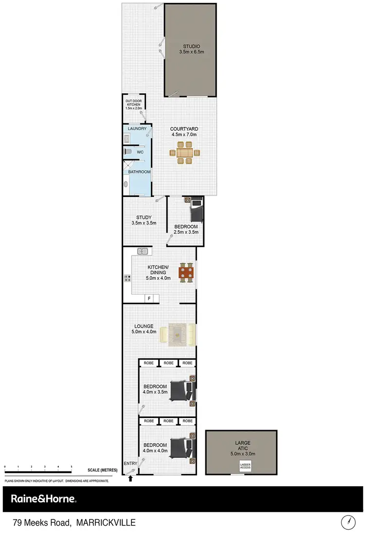 Floorplan of Homely house listing, 79 Meeks Rd, Marrickville NSW 2204