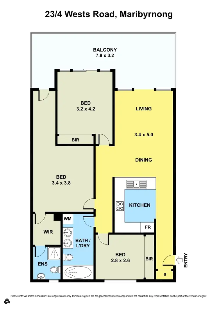 Floorplan of Homely house listing, 23/4 Wests Road, Maribyrnong VIC 3032