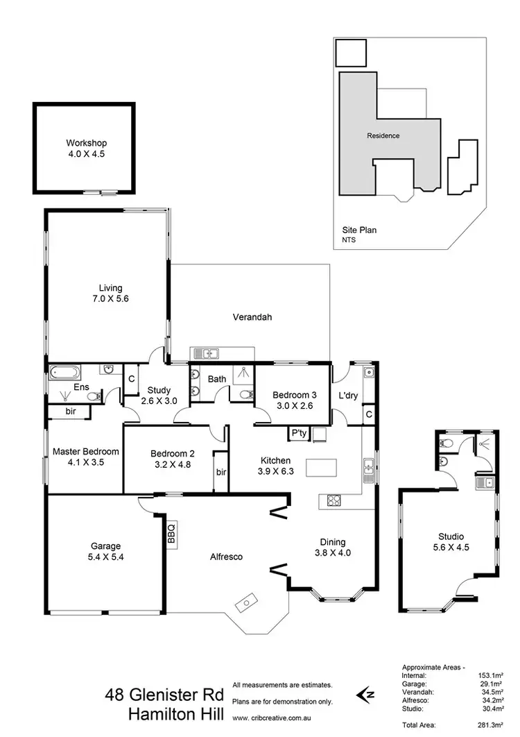 Floorplan of Homely house listing, 48 Glenister Road, Hamilton Hill WA 6163