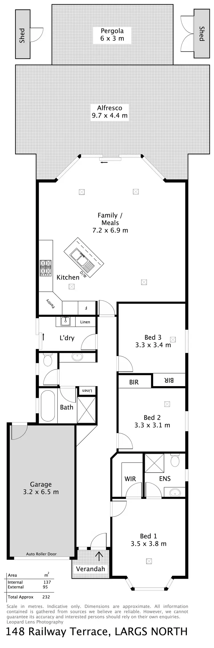 Floorplan of Homely house listing, 148 Railway Terrace, Largs North SA 5016