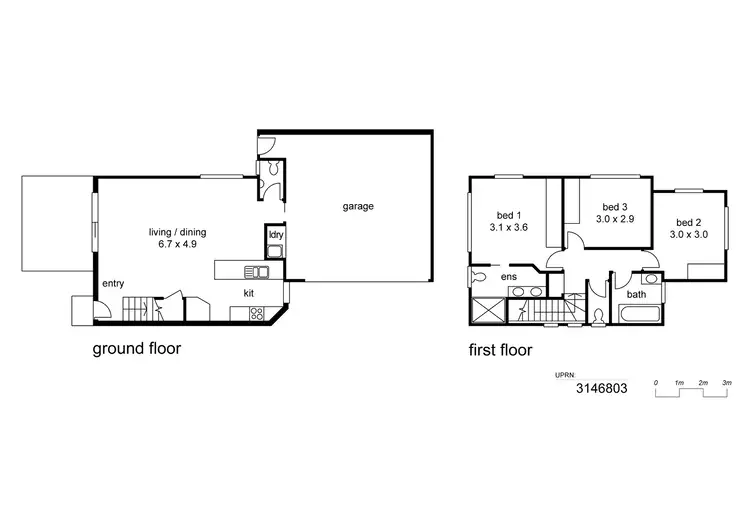 Floorplan of Homely townhouse listing, Address available on request
