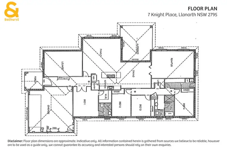 Floorplan of Homely house listing, 7 Knight Place, Llanarth NSW 2795