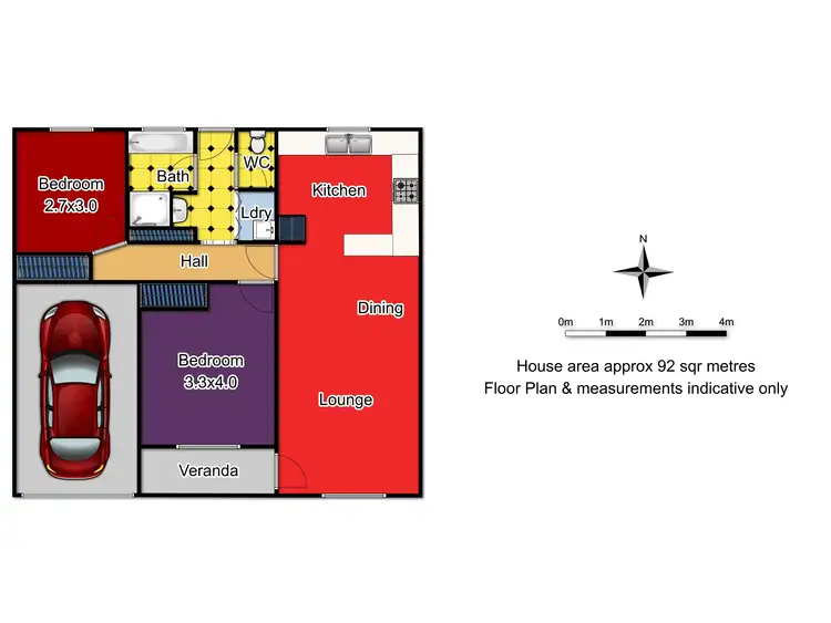 Floorplan of Homely unit listing, 2/36 Autumn Street, Orange NSW 2800
