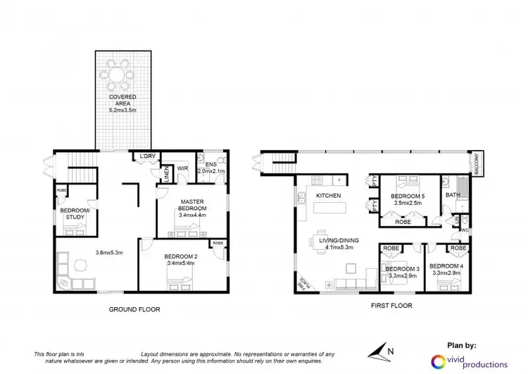 Floorplan of Homely house listing, 7-9 Wilkie Street, Redland Bay QLD 4165