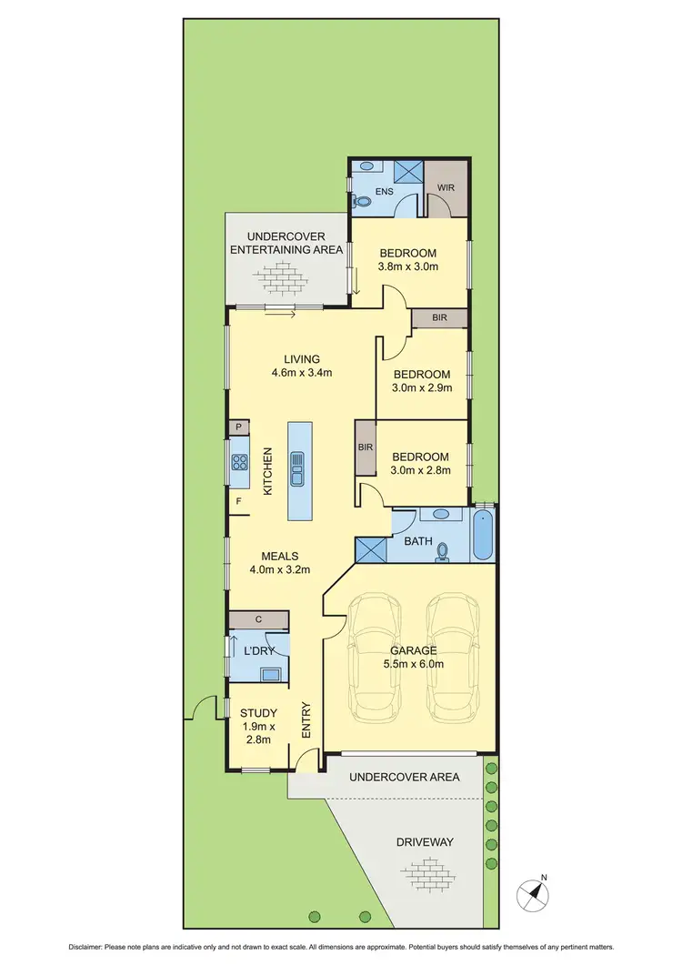 Floorplan of Homely house listing, 34 Bianca Boulevard, Tarneit VIC 3029
