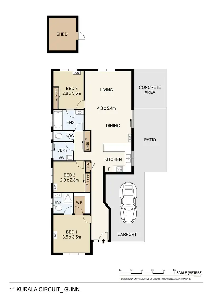 Floorplan of Homely house listing, 11 Kurala Circuit, Gunn NT 832