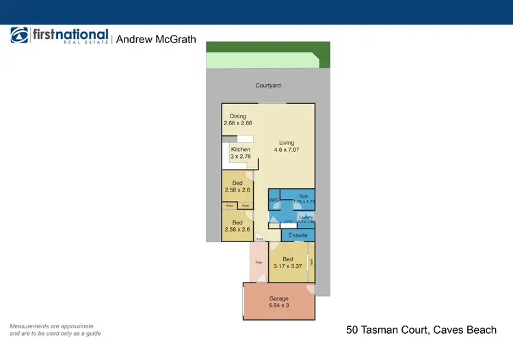 Floorplan of Homely house listing, 50 Tasman Court, Caves Beach NSW 2281