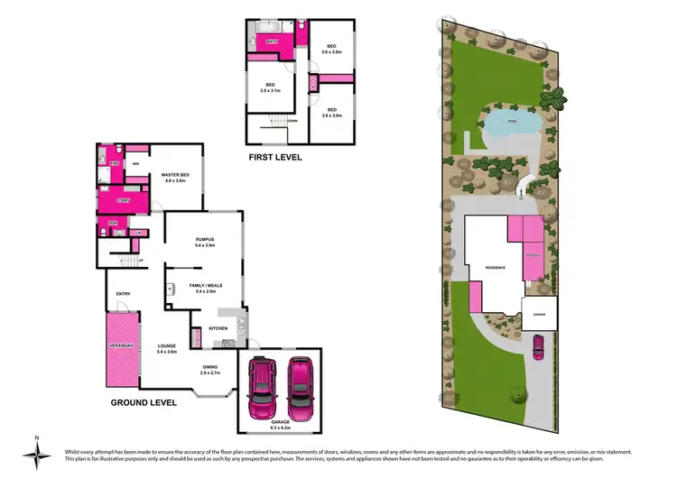 Floorplan of Homely house listing, 8 Chisholm Close, Wandana Heights VIC 3216