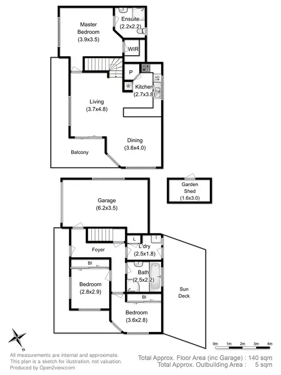 Floorplan of Homely house listing, 3/27 Auburn Road, Kingston Beach TAS 7050